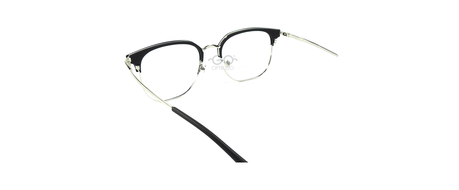 Vintage 00204 / C5 Black Silver Matte